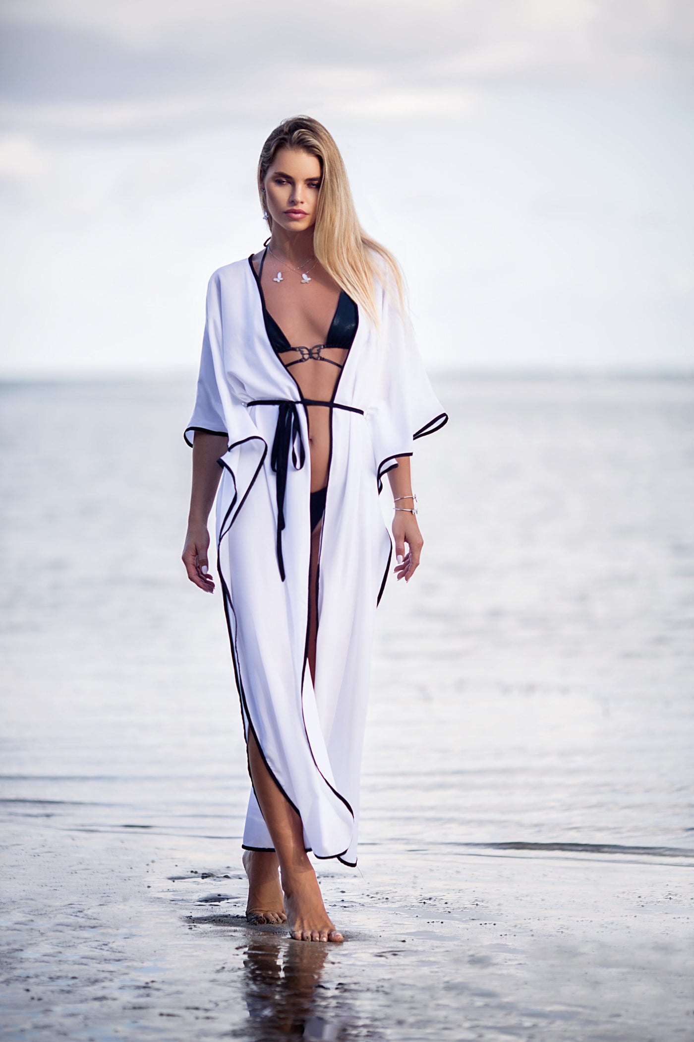 skirt White / One Size Key Largo cover up (long) 2023 Nikoza Swimwear Arcellia Fucsia Black Skirt Cover-Up Olga Nikoza Swimwear
