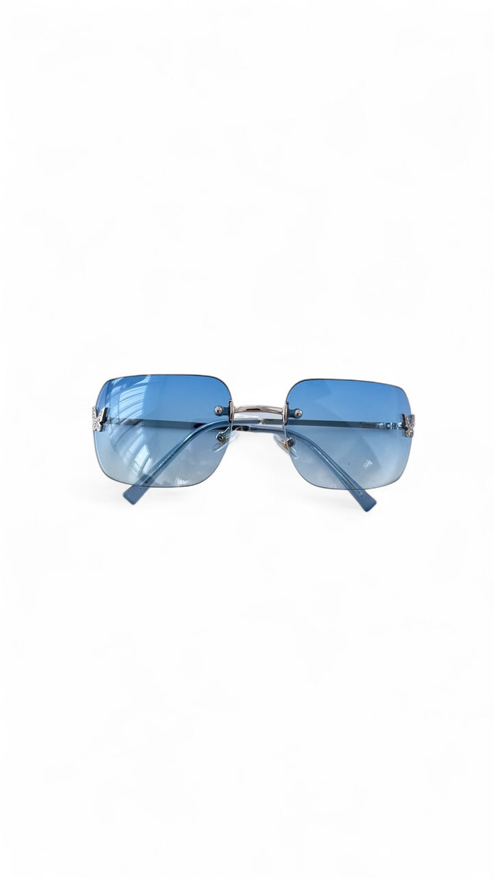 Papillon Blue Sunglasses