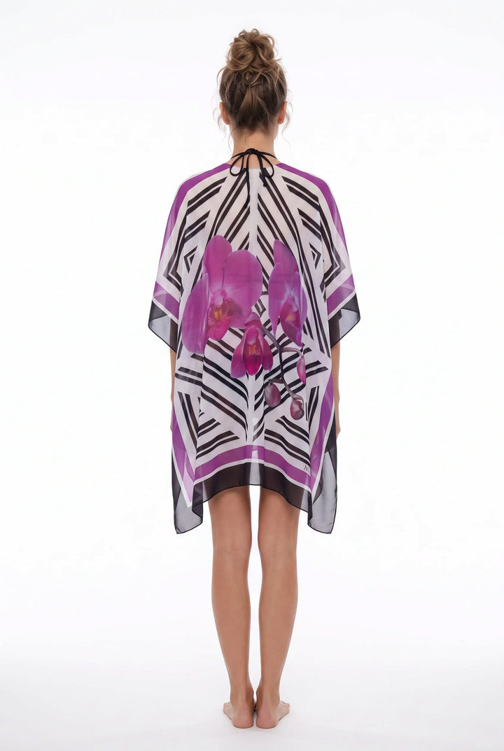 Phalaenopsis Tunic-100% Silk