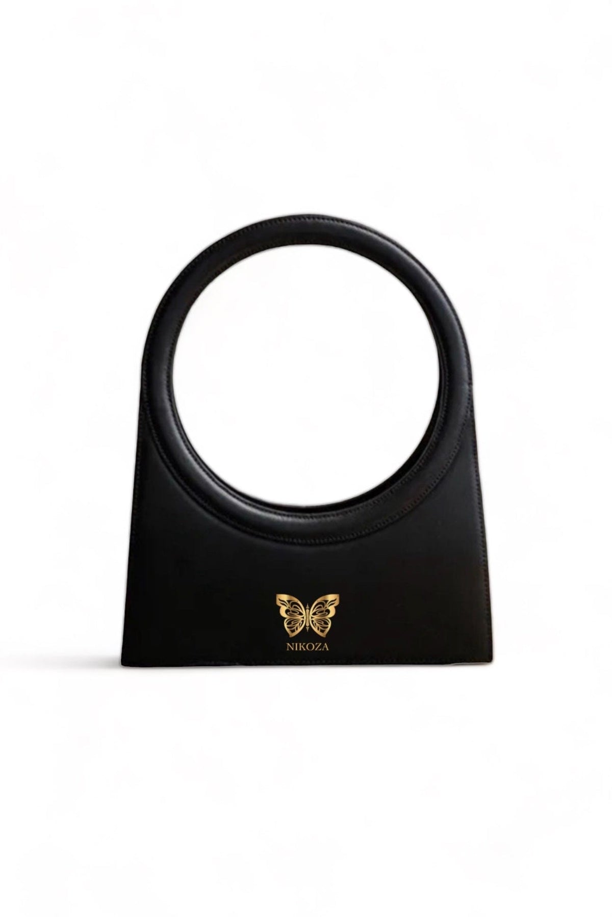 Bag black Black Dasha Bag 2023 Beige/Black Beige Canvas Tote Beach Bag with black leather handles and Black leather trim NIKOZA