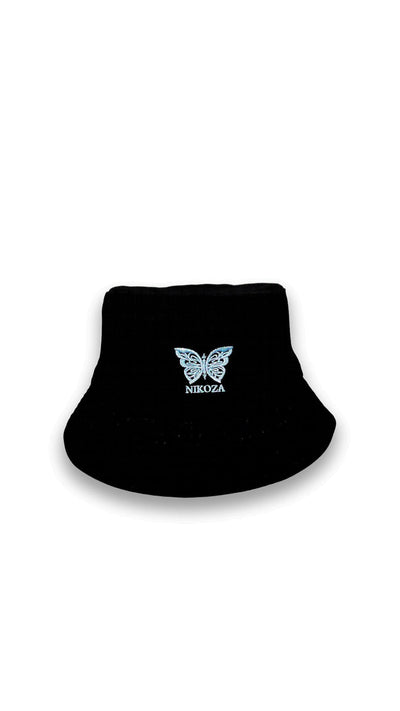 Hats black-white-reversable White/Black Nikoza Bucket Hat NIKOZA