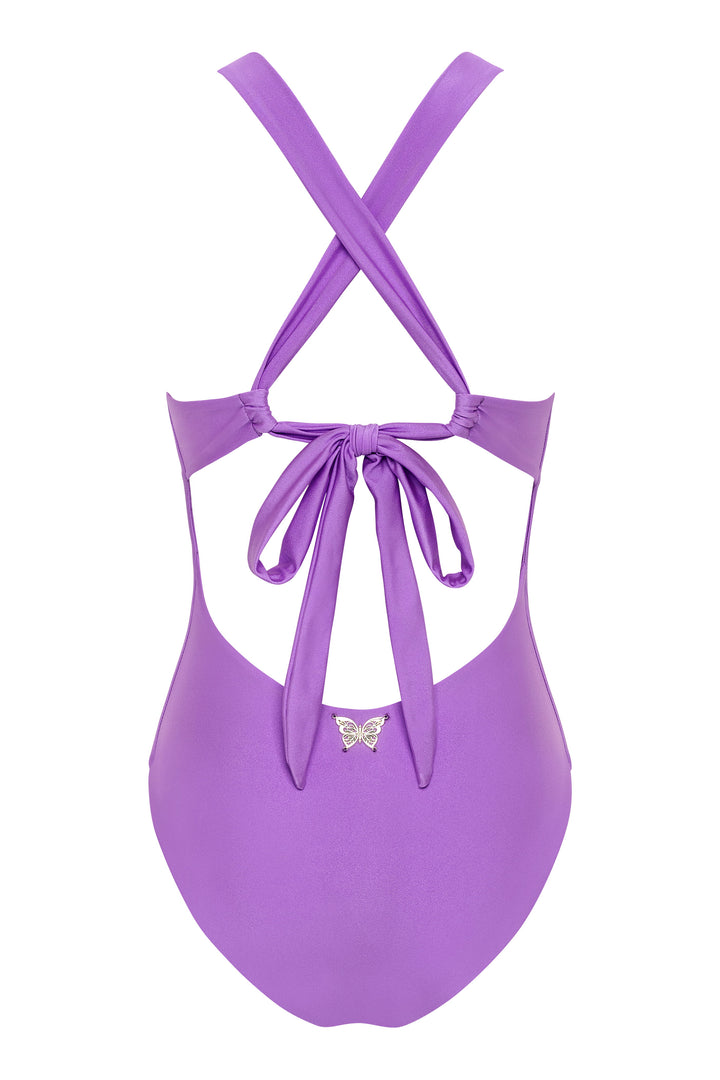 one piece swimwear Goddess in Lilac One Piece Swimsuit Goddess in Lilac One-Piece | Elegant Designer Swimsuit | Nikoza NIKOZA