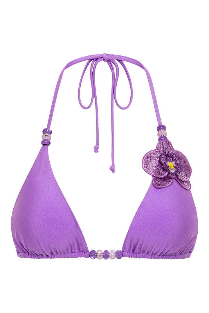 bikini top Lilac / XS Goddess in Lilac Top Bikini Goddess in Lilac Top Bikini NIKOZA