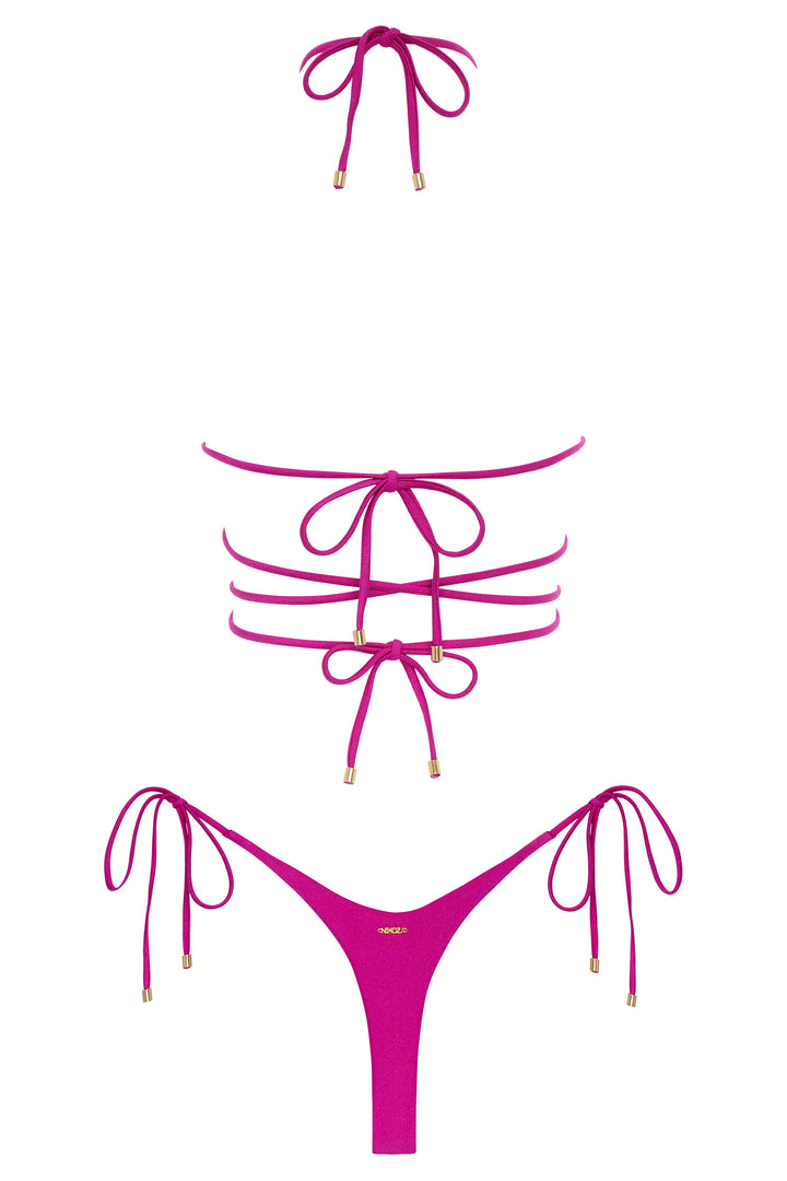 bikini Mariposa Top and Bottom Bikini Swimwear Bundle Set | Bikini &amp; Cover-Up Package | Nikoza NIKOZA