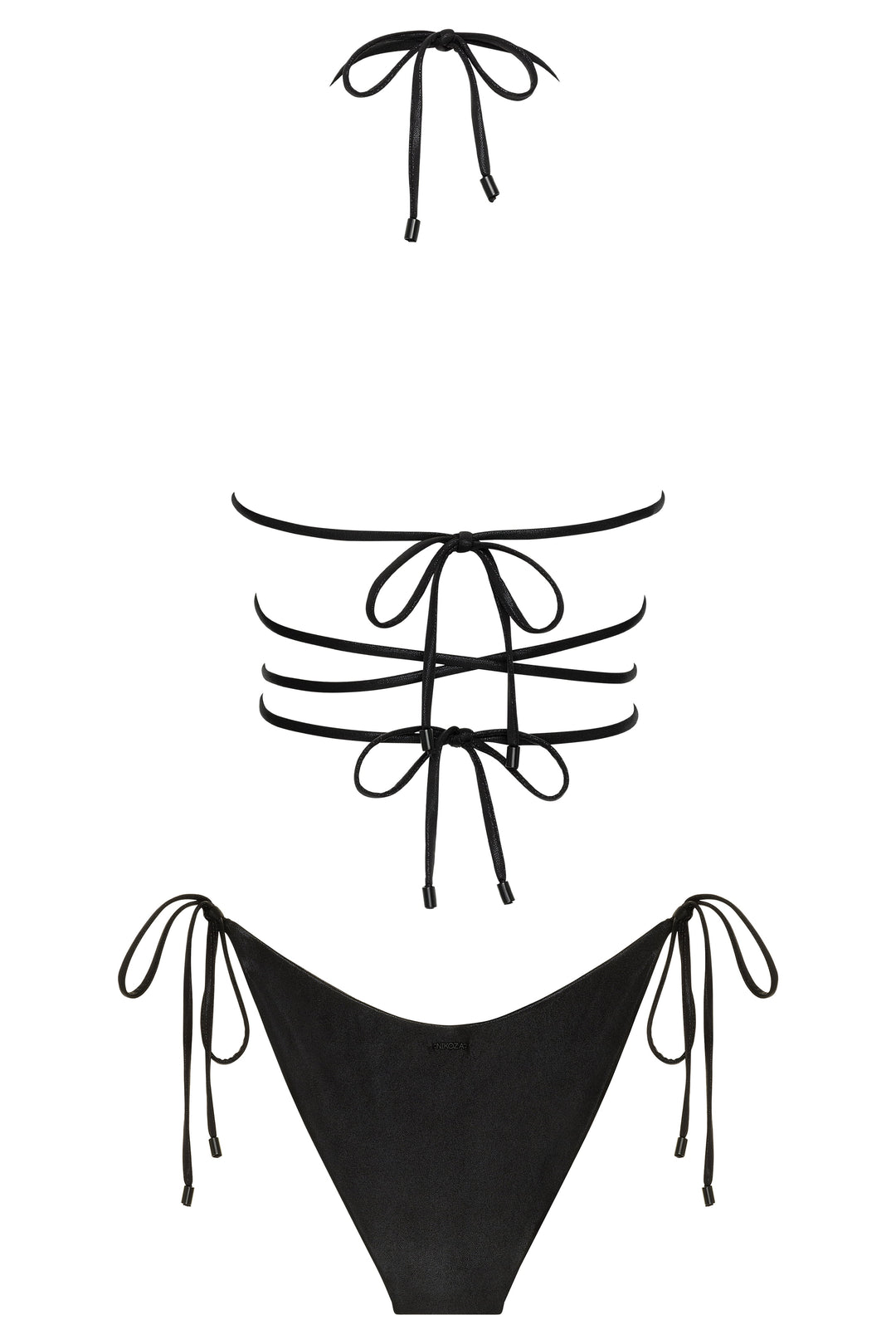 bikini Mariposa Top and Bottom Bikini Swimwear Bundle Set | Bikini &amp; Cover-Up Package | Nikoza NIKOZA