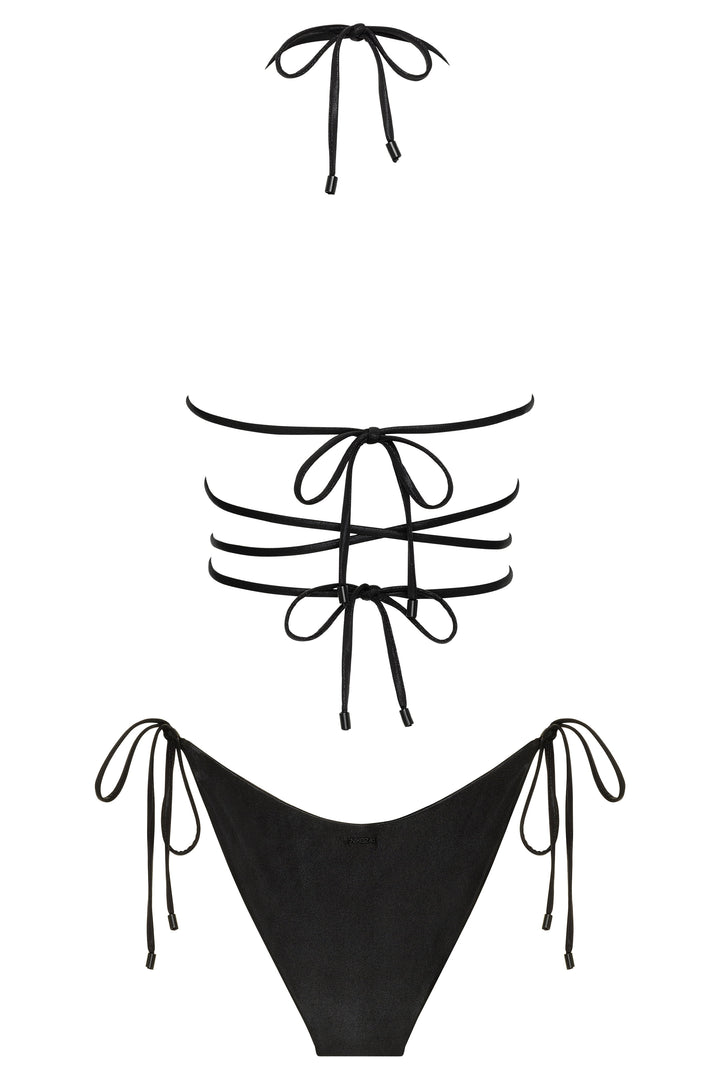 bikini Mariposa Top and Bottom Bikini Swimwear Bundle Set | Bikini &amp; Cover-Up Package | Nikoza NIKOZA