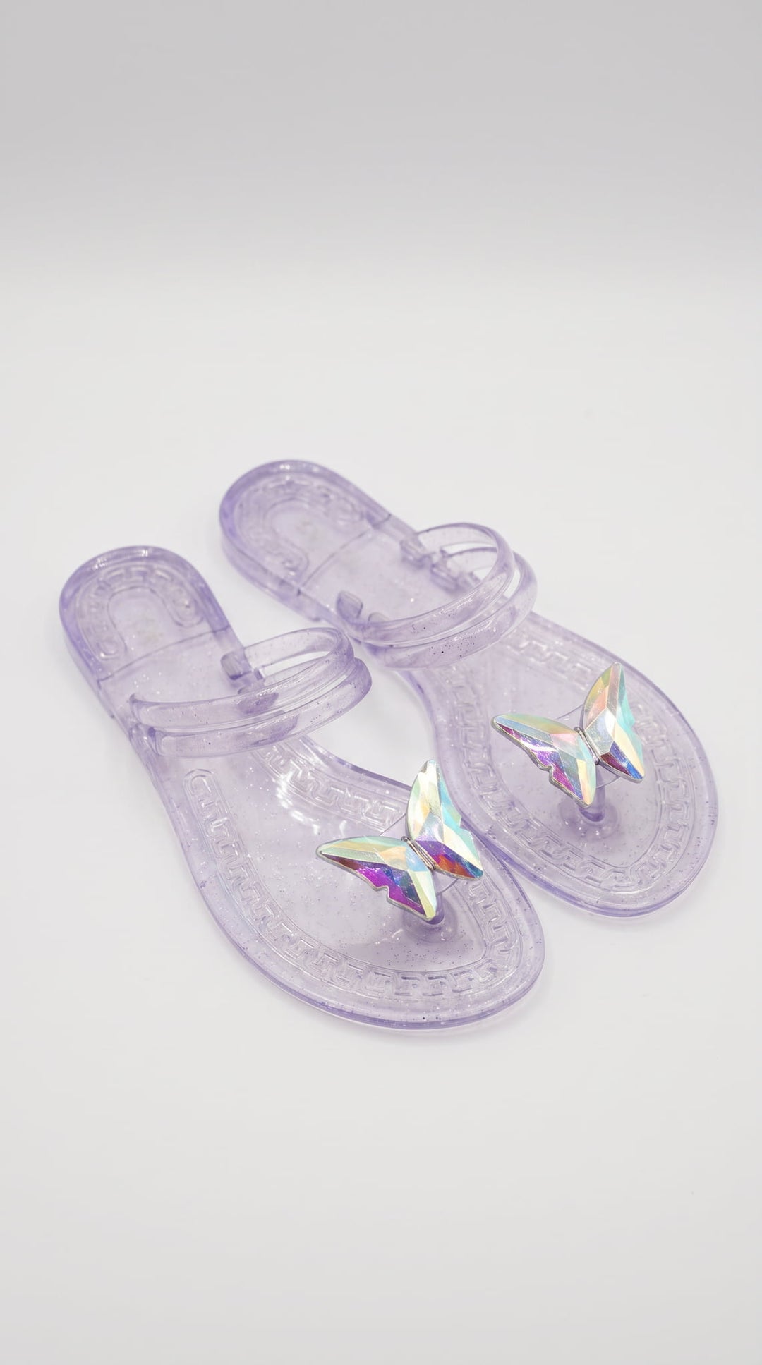 shoes NINA Clear gel beach sandals Clear Gel Beach Sandals | Transparent Jelly Flip Flops | Nikoza NIKOZA