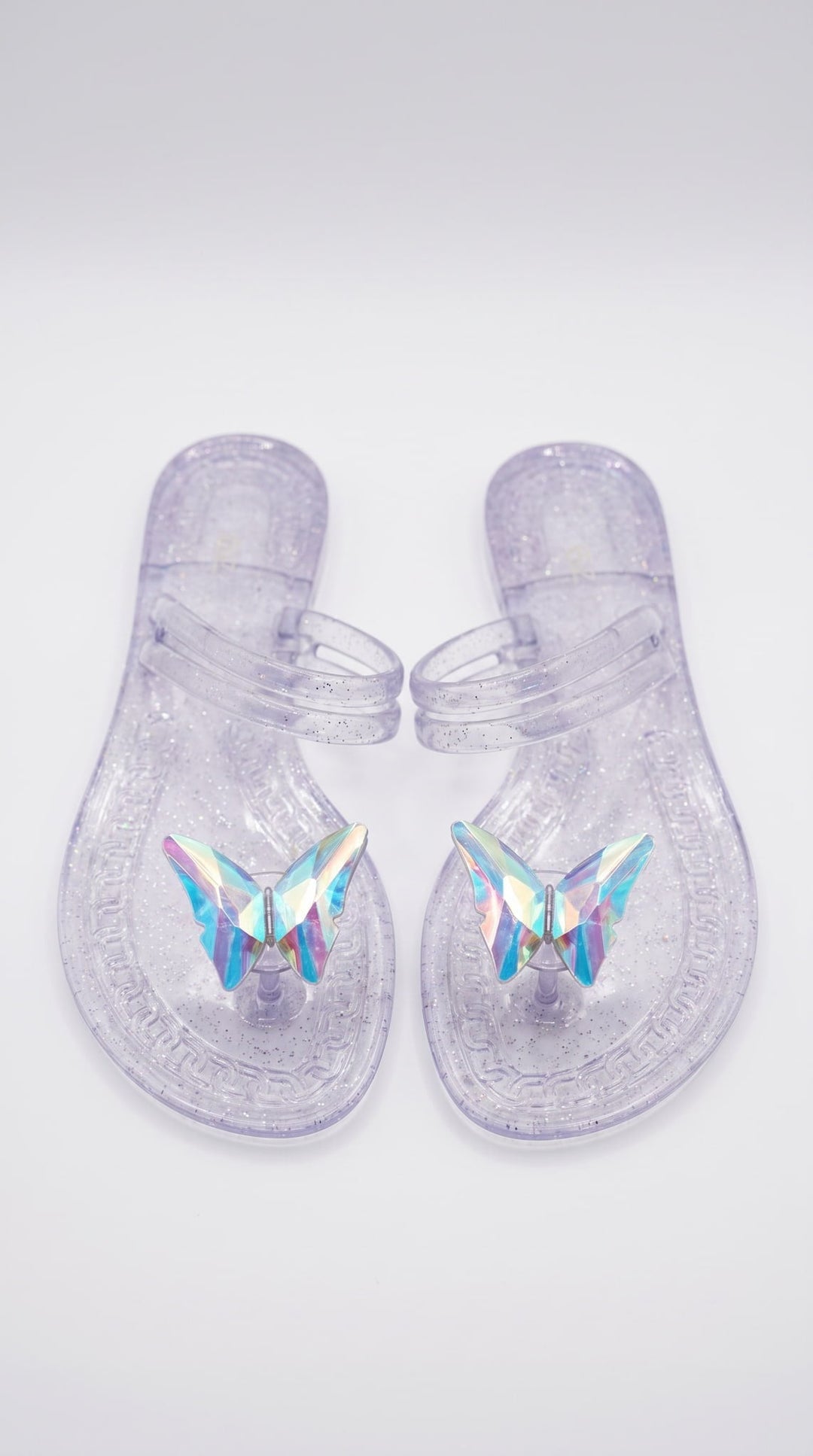 shoes NINA Clear gel beach sandals Clear Gel Beach Sandals | Transparent Jelly Flip Flops | Nikoza NIKOZA