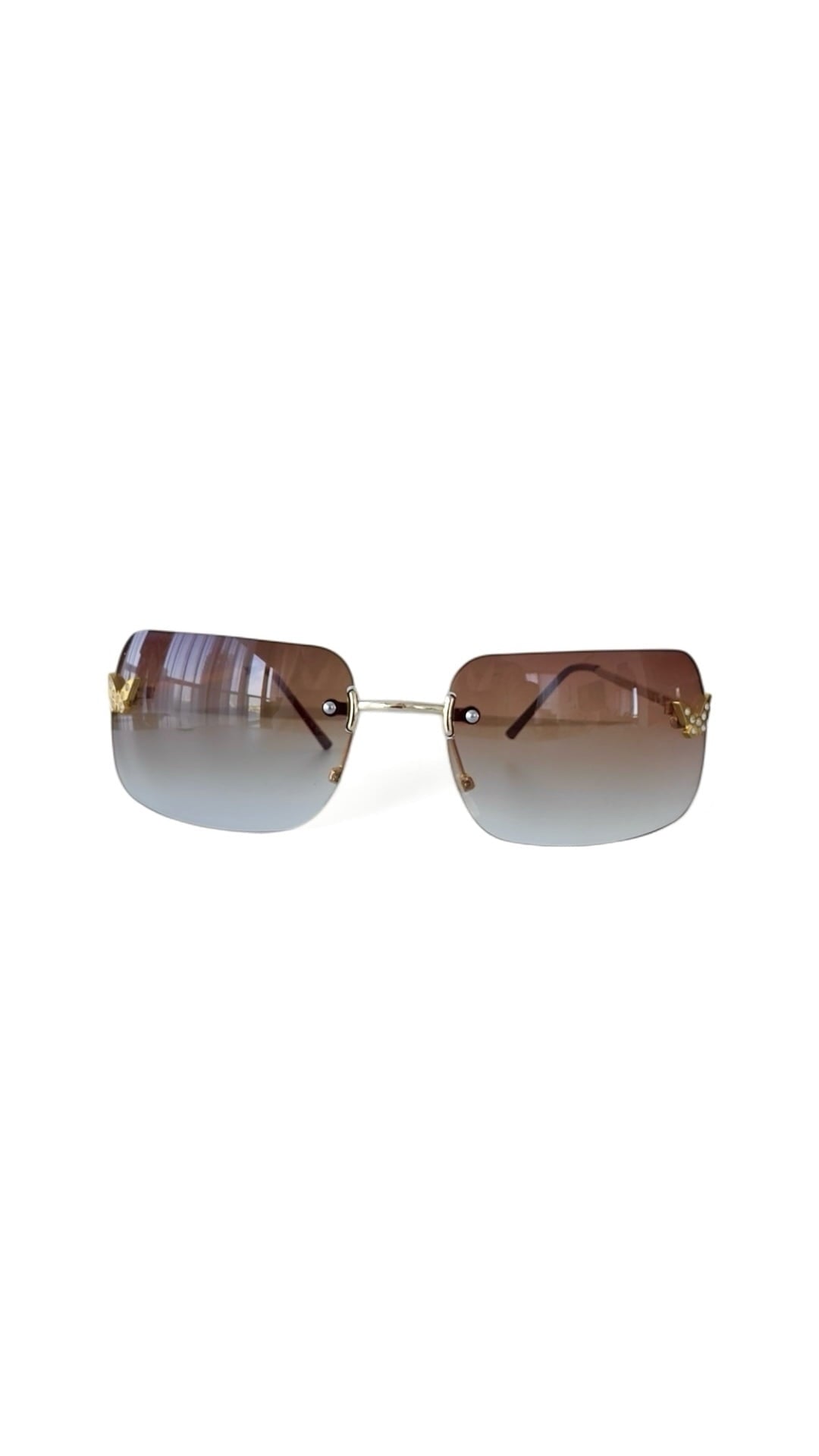 sunglasses Papillon Brown Sunglasses Papillon Brown Sunglasses  NIKOZA
