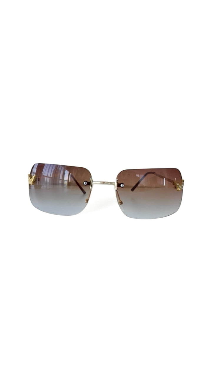 sunglasses Papillon Brown Sunglasses Papillon Brown Sunglasses  NIKOZA