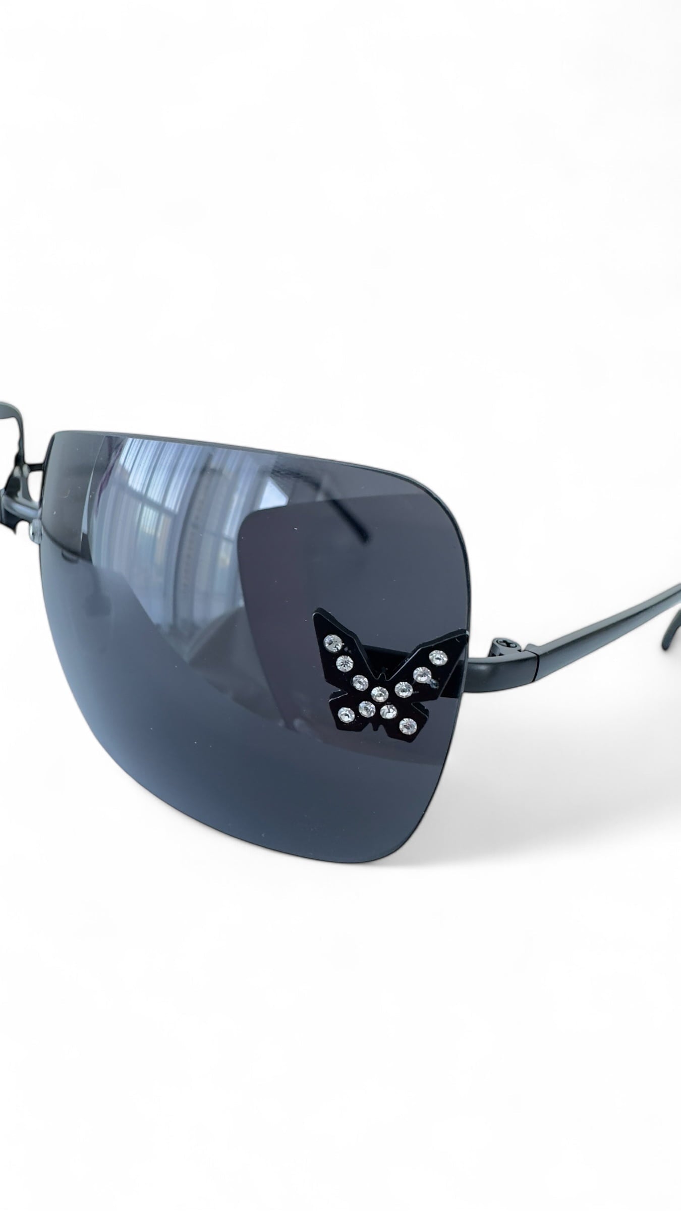 Papillon Brown Sunglasses | Luxury Eyewear Miami | Nikoza – NIKOZA