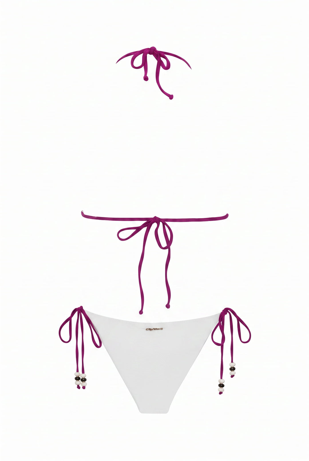 bikini top Pink Petals Top Orchid Triangle Bikini Top | NIKOZA Swimwear NIKOZA