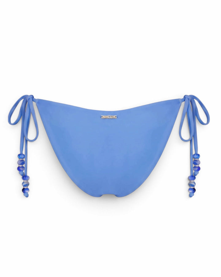 bikini bottom Sapphire Bloom Bikini Bottom Sapphire Bloom Tie-Side Bikini Bottom | NIKOZA NIKOZA