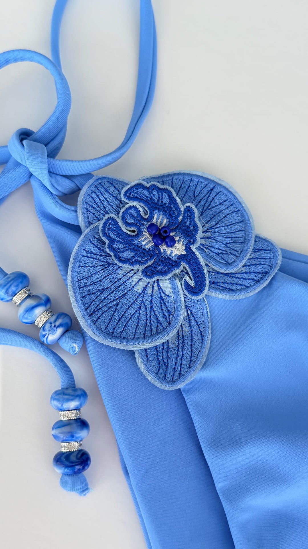 Bundle Sapphire Bloom Bikini Set  Sapphire Bloom Triangle Bikini Set | NIKOZA Bloom Bikini Set NIKOZA
