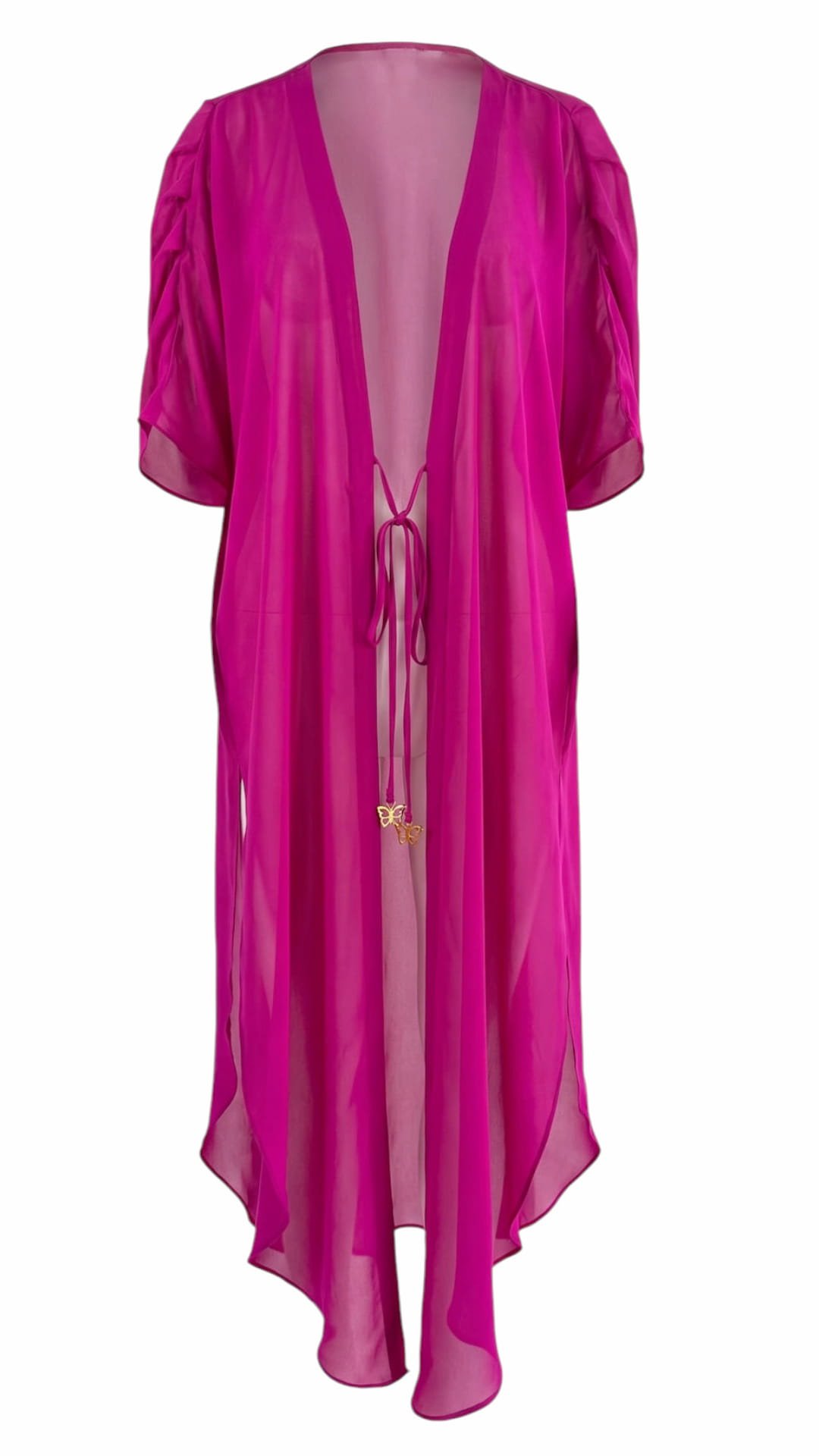 cover up Fuchsia / One Size Key West cover up (long) Key West Long Beach Tunic Cover-Up | NIKOZA NIKOZA Swimwear