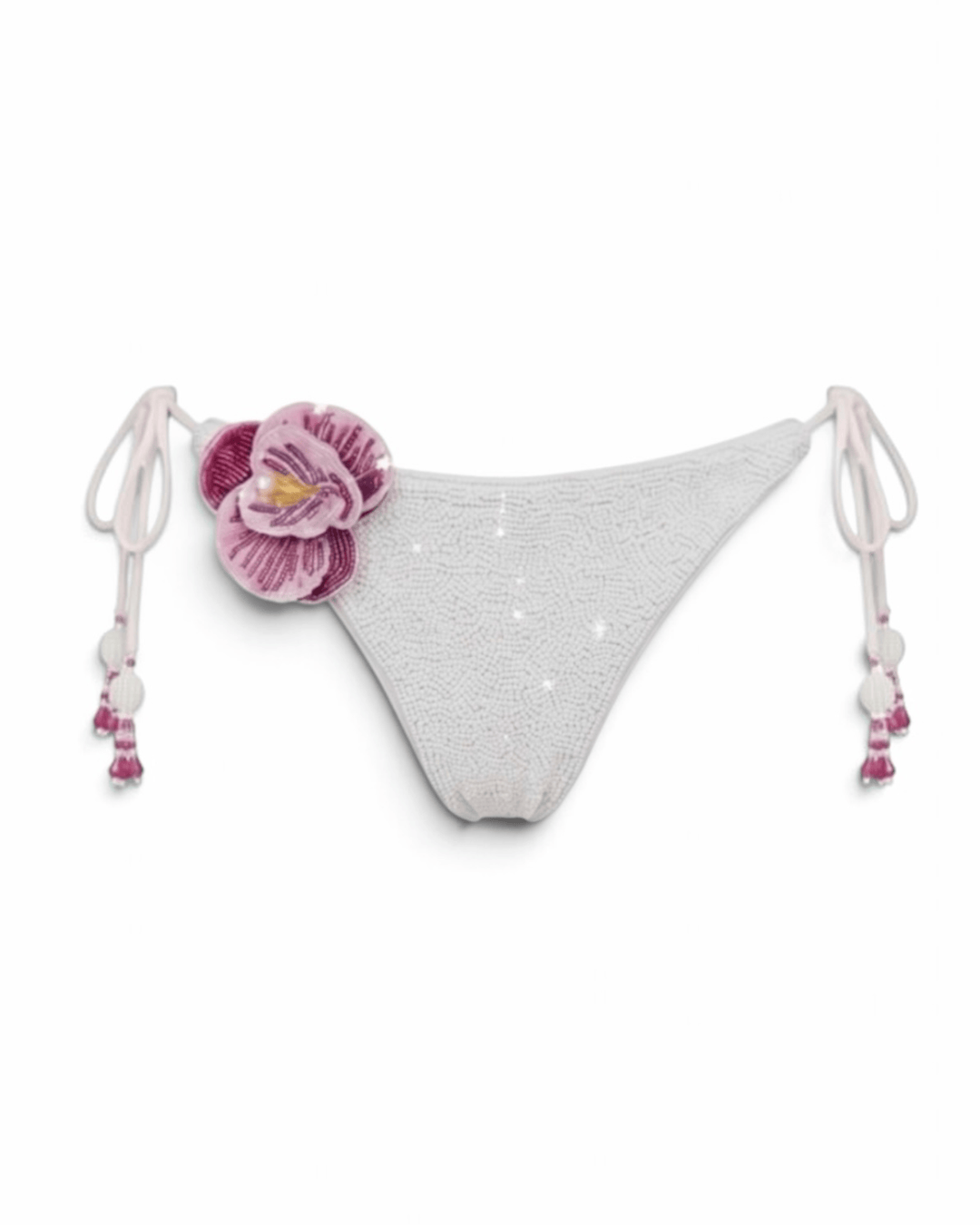 bikini bottom White / XS "I Only Stay at The Breakers" Bikini Bottom "I Only Stay at The Breakers" Bikini Bottom NIKOZA