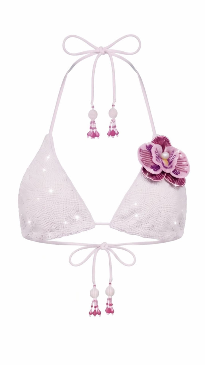 bikini top White / XS "I Only Stay at The Breakers"  Top "I Only Stay at The Breakers"  Top NIKOZA