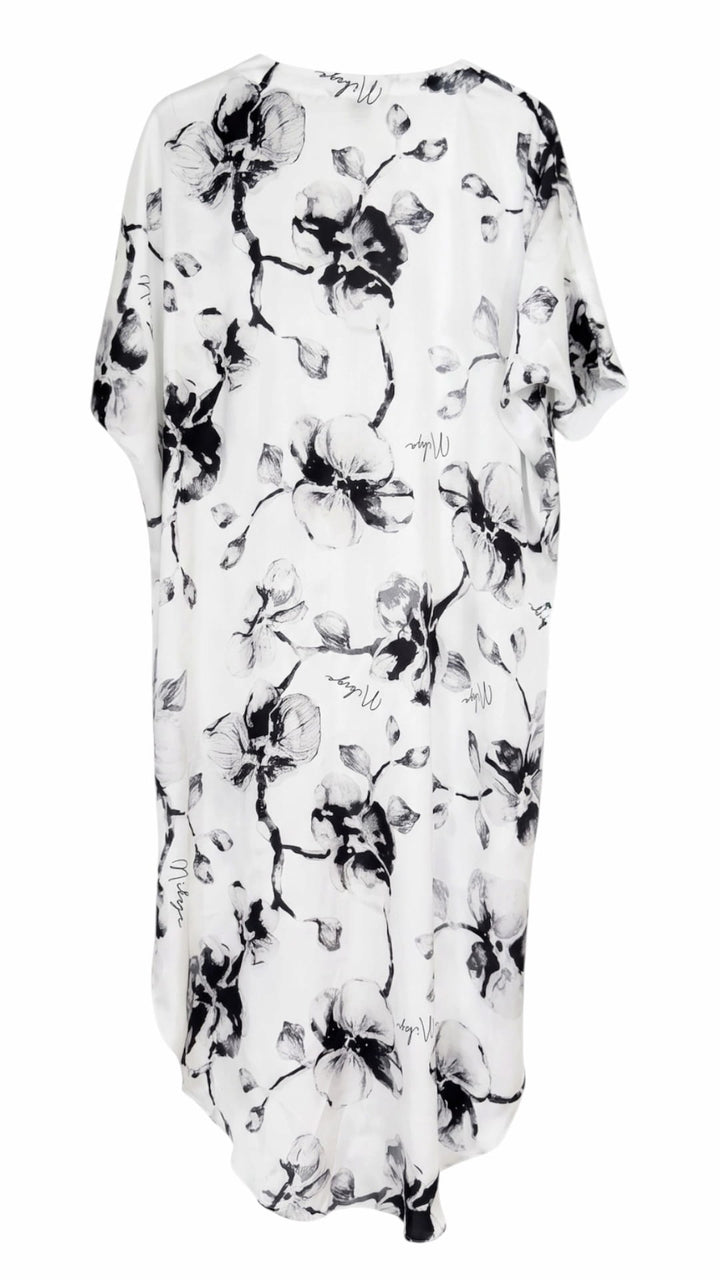 cover up Miranda Long Cover-Up in 100% Silk Satin Miranda Long Silk Satin Cover-Up | NIKOZA Olga Nikoza Swimwear