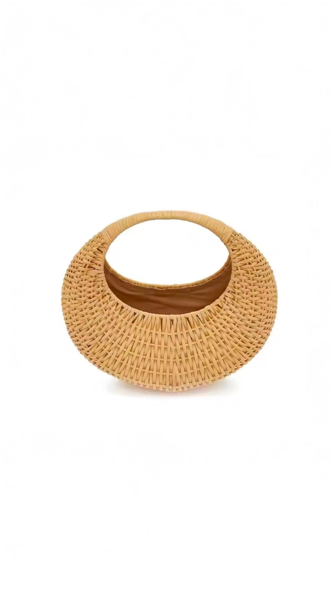 Bag Natural Straw Coastal Circle Natural Straw Beach Bag Coastal Circle Natural Straw Beach Bag Olga Nikoza Swimwear