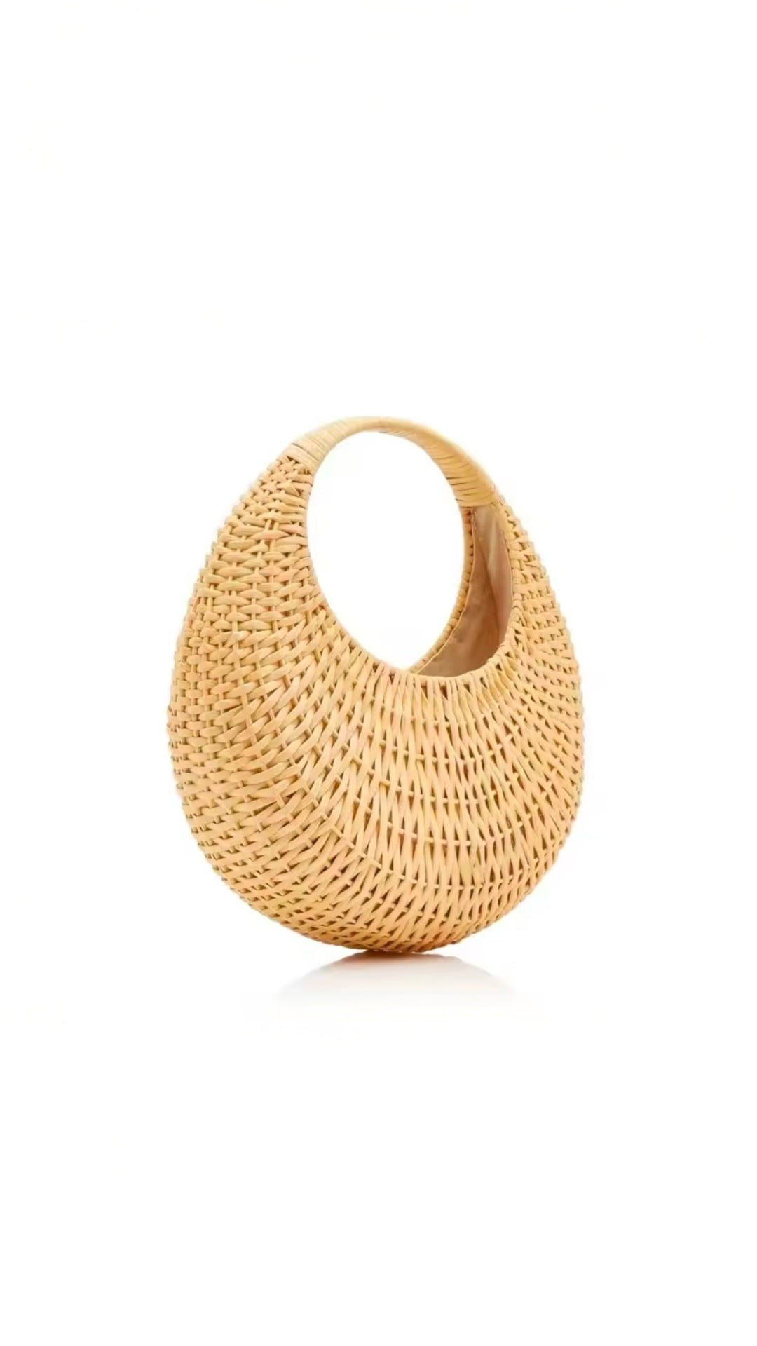 Bag Natural Straw Coastal Circle Natural Straw Beach Bag Coastal Circle Natural Straw Beach Bag Olga Nikoza Swimwear