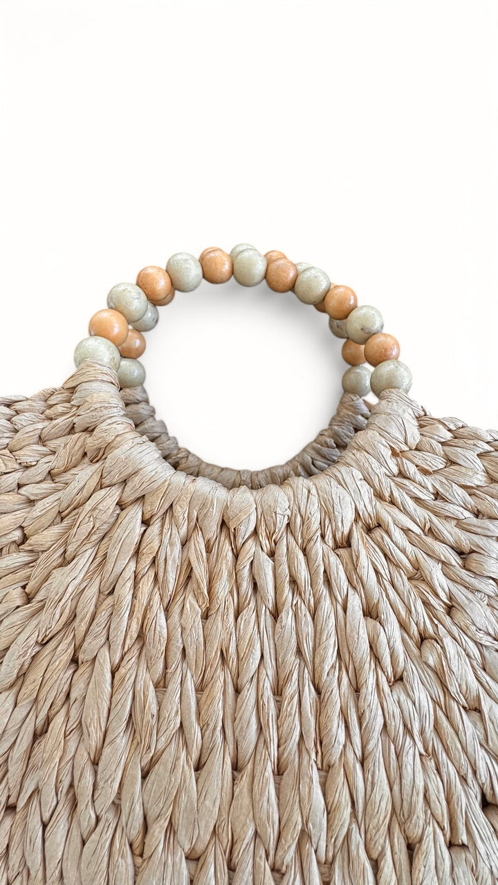Bag Natural Straw Eco Chic Natural Straw Beach Bag Eco Chic Natural Straw Beach Bag Olga Nikoza Swimwear