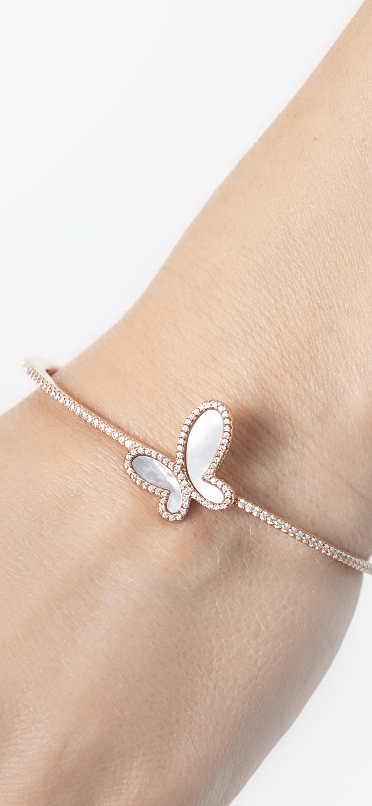 .925 Silver Mother Of Pearl Butterfly Women's Bangle Bracelet Jewelry 2022 Silver Mother Of Pearl Butterfly Women's Bangle Jewelry Olga Nikoza Swimwear