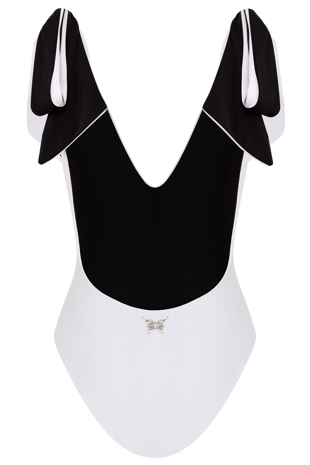 American Lady Black/White Reversible One Piece Swimsuit 2022 Nikoza Swimwear American Lady Black One Piece Swimsuit Olga Nikoza Swimwear