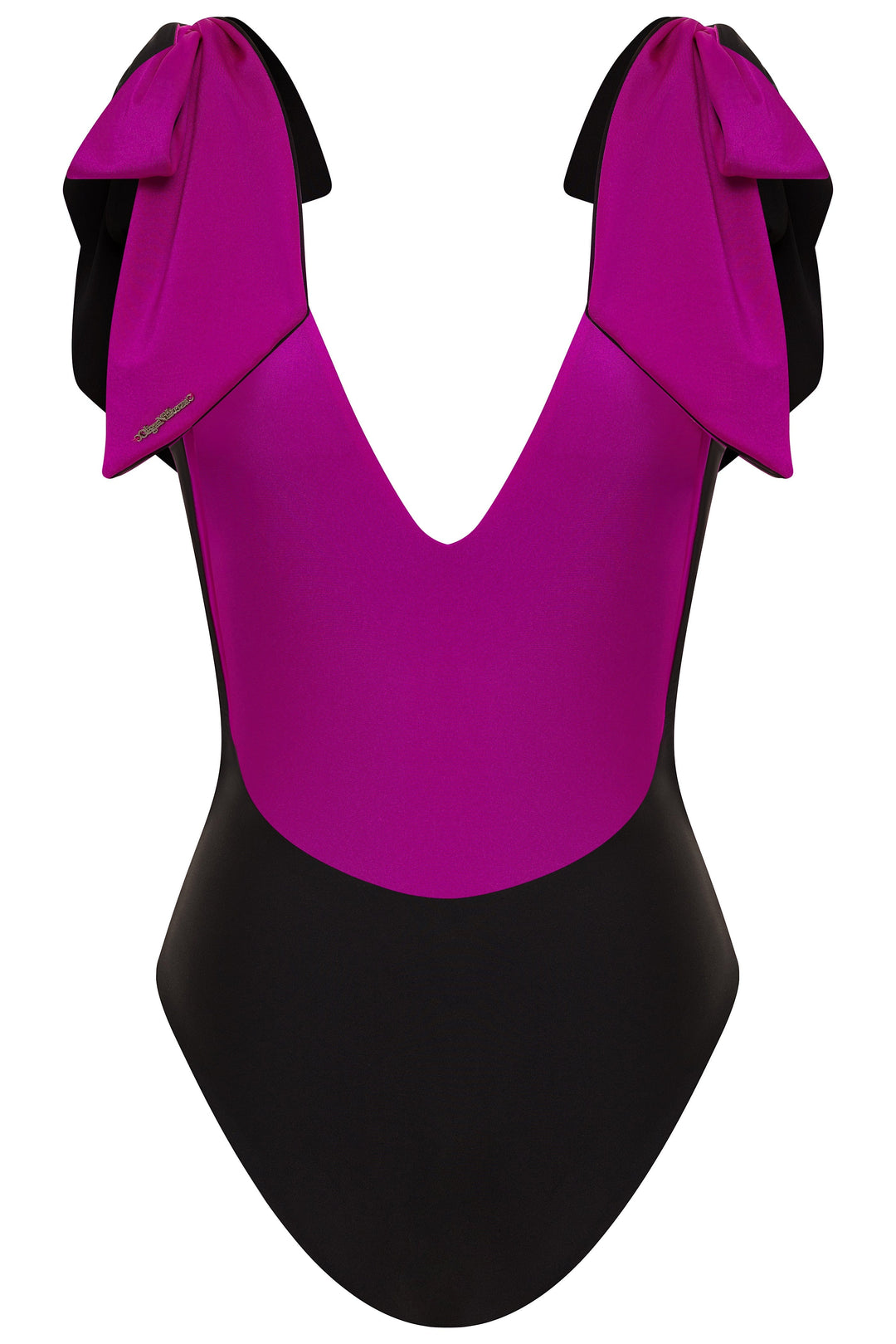 American Lady Fuchsia/Black Reversible One Piece Swimsuit 2022 Nikoza Swimwear American Lady Fuchsia Black One Piece Swimsuit Olga Nikoza Swimwear