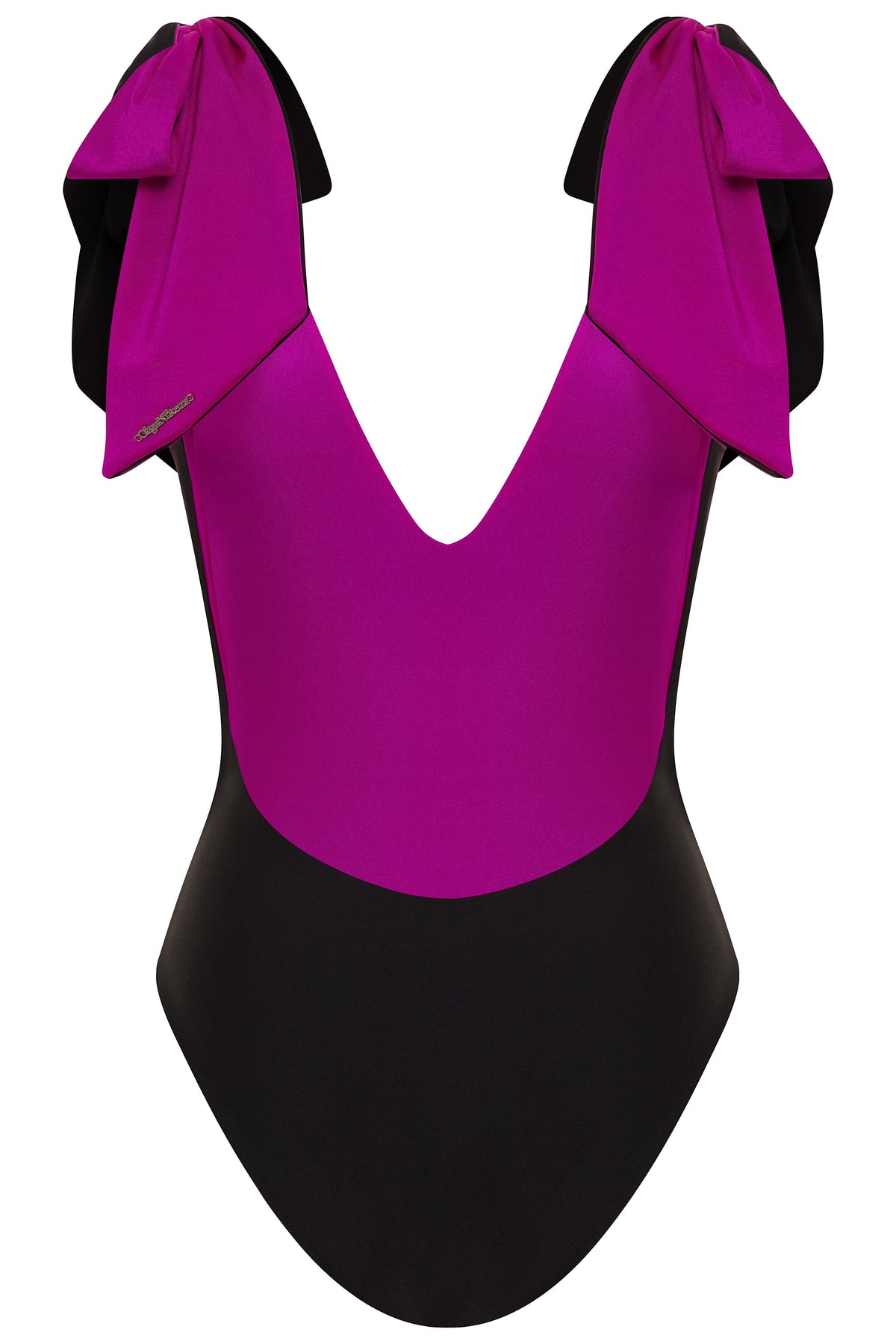 American Lady Fuchsia/Black Reversible One Piece Swimsuit 2022 Nikoza Swimwear American Lady Fuchsia Black One Piece Swimsuit Olga Nikoza Swimwear