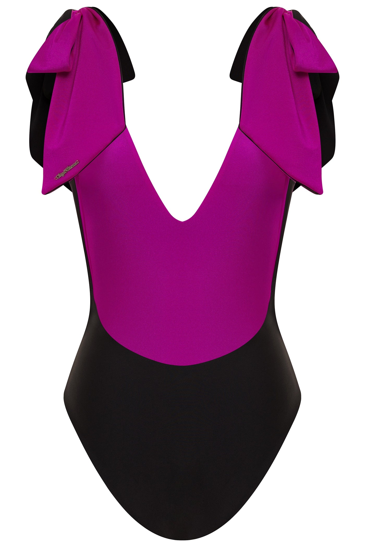 American Lady Fuchsia/Black Reversible One Piece Swimsuit 2022 Nikoza Swimwear American Lady Fuchsia Black One Piece Swimsuit Olga Nikoza Swimwear