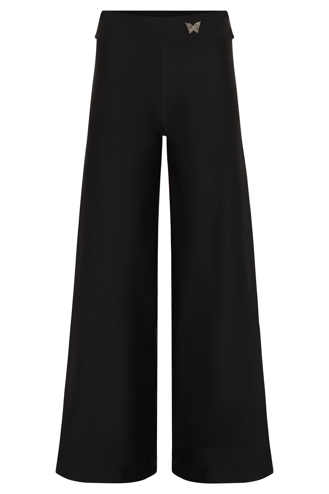 Black / XS Fisher Island Black Resort Pants Cover Up 2022 Nikoza Swimwear Black Fisher Island Resort Pants Olga Nikoza Swimwear