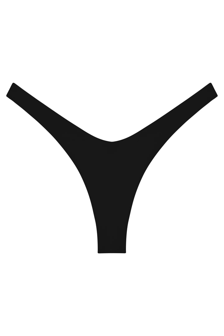 Black / XS Ludisia Fuchsia Bikini Bottom 2022 Nikoza Swimwear Ludisia Fuchsia Bikini Bottom Olga Nikoza Swimwear