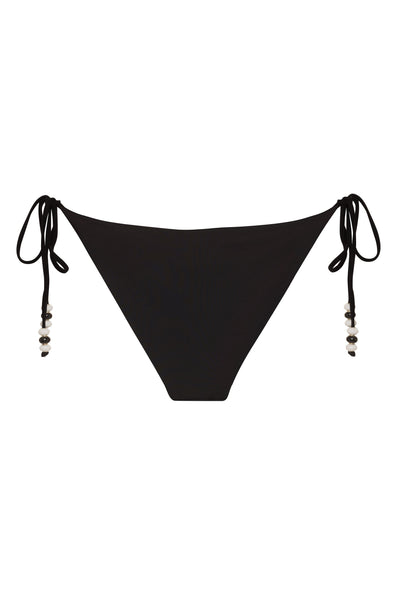 Cattleya Fuchsia/Black Reversible Tie Side Bikini Bottom 2022 Cattleya Fuchsia/Black Reversible Tie Side Bikini Bottom Olga Nikoza Swimwear