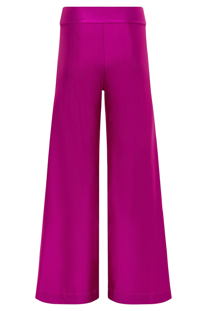 Fisher Island Fucsia Resort Pants Cover Up 2022 Nikoza Swimwear Fucsia Fisher Island Resort Wear Pants Olga Nikoza Swimwear