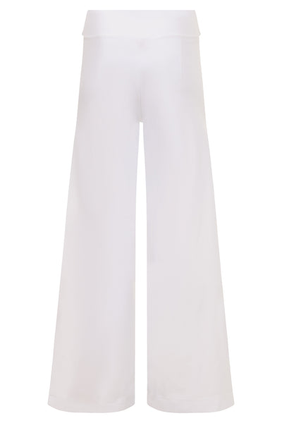 Fisher Island White Resort Pants Cover Up 2022 Nikoza Swimwear White Fisher Island Pants Cover Up Olga Nikoza Swimwear