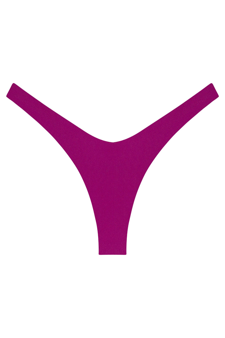 Fuchsia / XS Ludisia White Bikini Bottom 2022 Nikoza Swimwear Ludisia White Bikini Bottom Olga Nikoza Swimwear