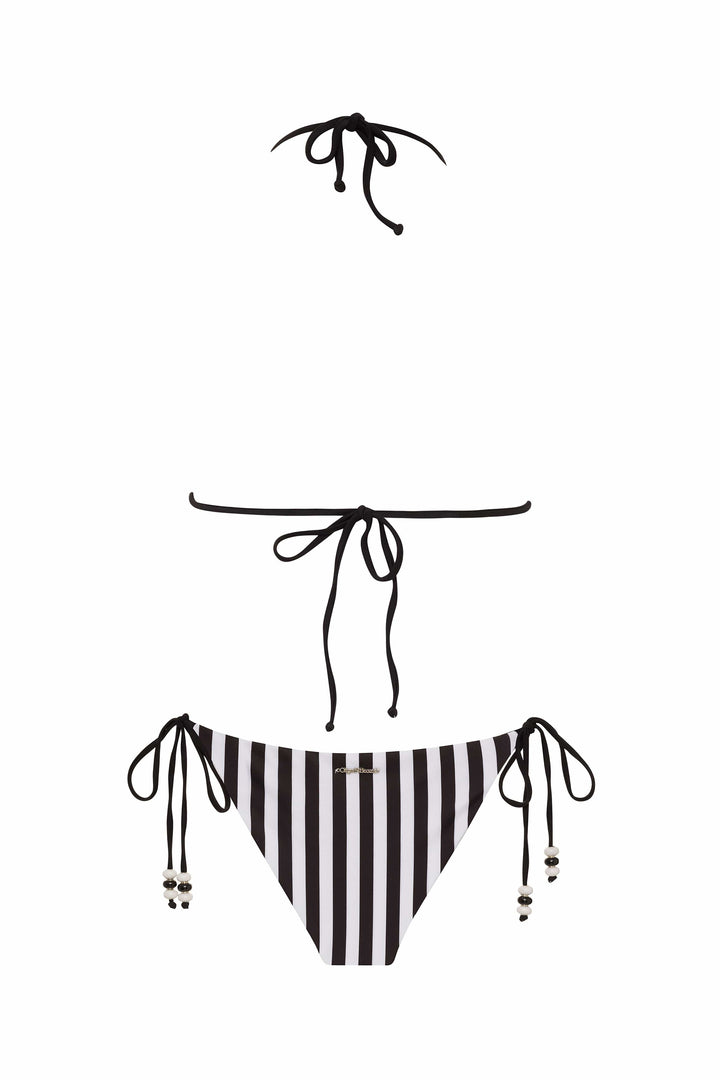 Lycaste Fuchsia w/ Embroidered Orchid Triangle Bikini Top 2022 Nikoza Swimwear Lycaste Black Orchid Triangle Bikini Top Olga Nikoza Swimwear