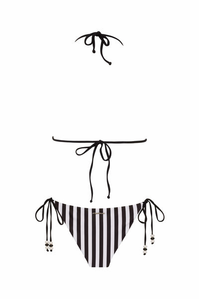 Lycaste Fuchsia w/ Embroidered Orchid Triangle Bikini Top 2022 Nikoza Swimwear Lycaste Black Orchid Triangle Bikini Top Olga Nikoza Swimwear