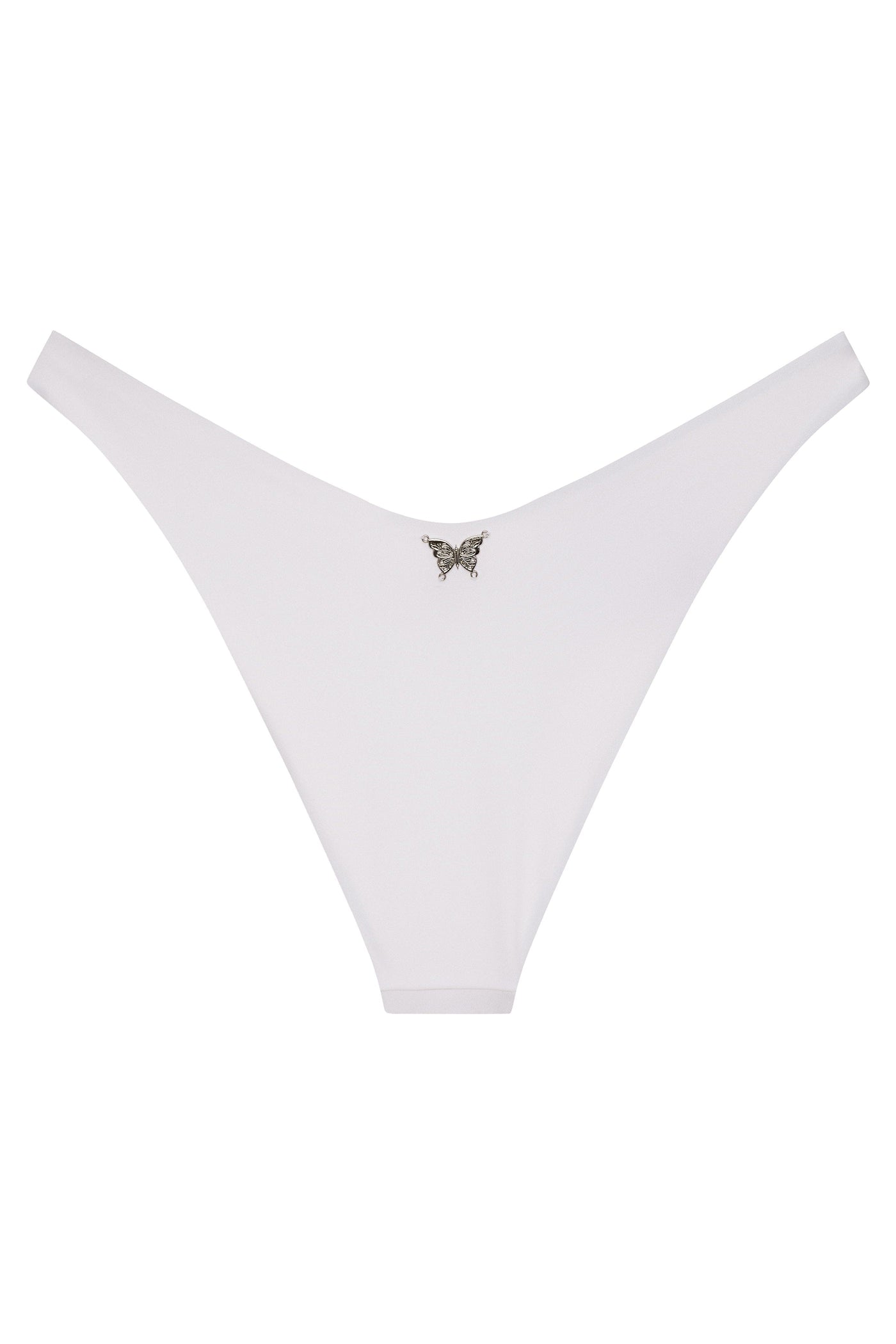 Orchids of Biscayne Black & White Stripe Bikini Bottom 2022 Nikoza Swimwear Orchids of Biscayne Stripe Bikini Bottom Olga Nikoza Swimwear