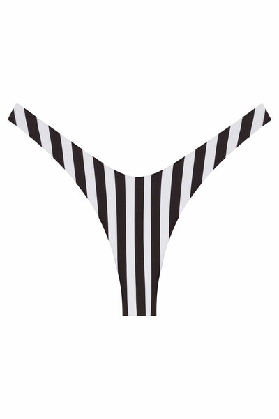 Stripe / XS Ludisia Black Bikini Bottom 2022 Nikoza Swimwear Ludisia Black Bikini Bottom Olga Nikoza Swimwear