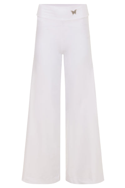 White / XS Fisher Island White Resort Pants Cover Up 2022 Nikoza Swimwear White Fisher Island Pants Cover Up Olga Nikoza Swimwear