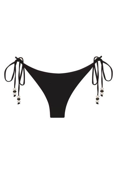 bikini XS / black-pink-reversible Copy of Cattleya Bottom 2023 Cattleya Fuchsia/Black Reversible Tie Side Bikini Bottom Olga Nikoza Swimwear